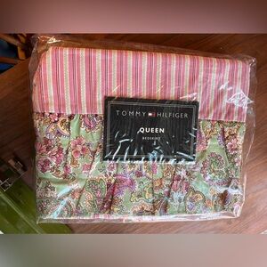 Tommy Hilfiger Bohemian Luxe Queen Bedskirt New